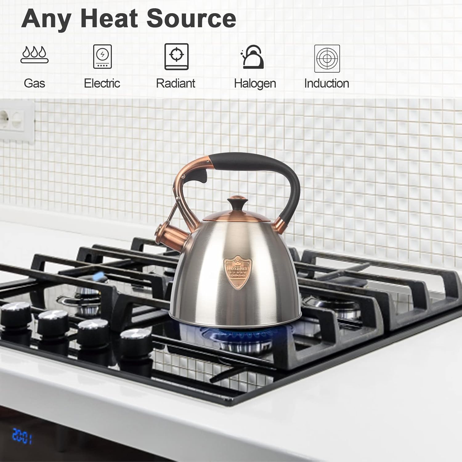 Stainless Steel Tea Kettle 29 Quart