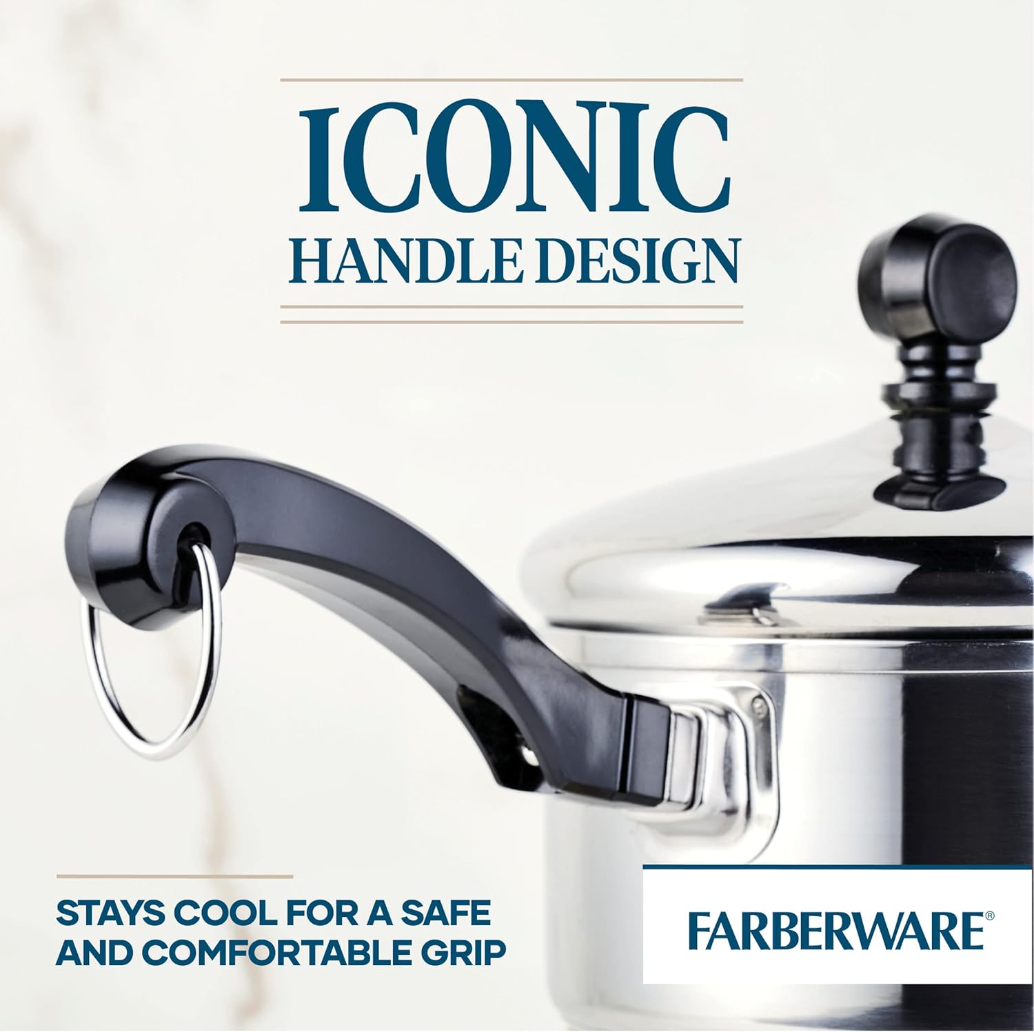 Farberware Classic 1-Quart Straining Saucepan with Lid Silver