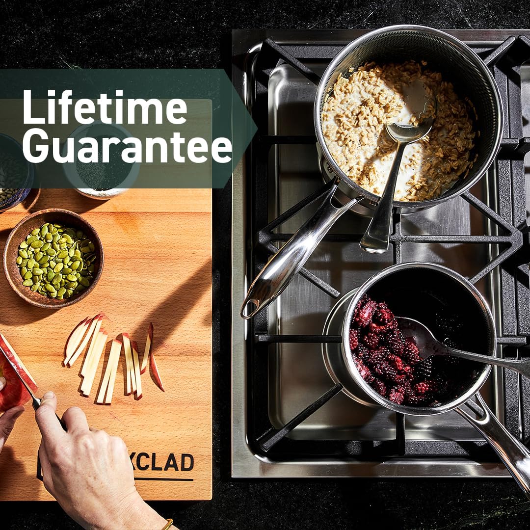 HexClad Hybrid Nonstick 1-Quart Saucepan