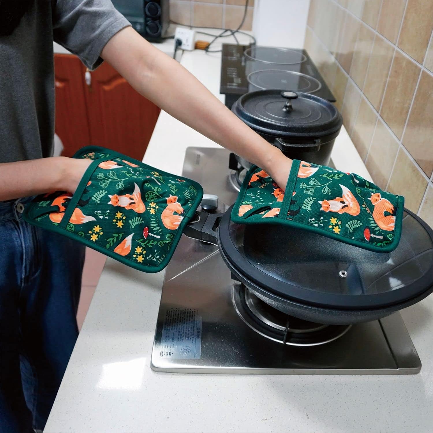 Heat-Resistant Pot Holder Set of 2