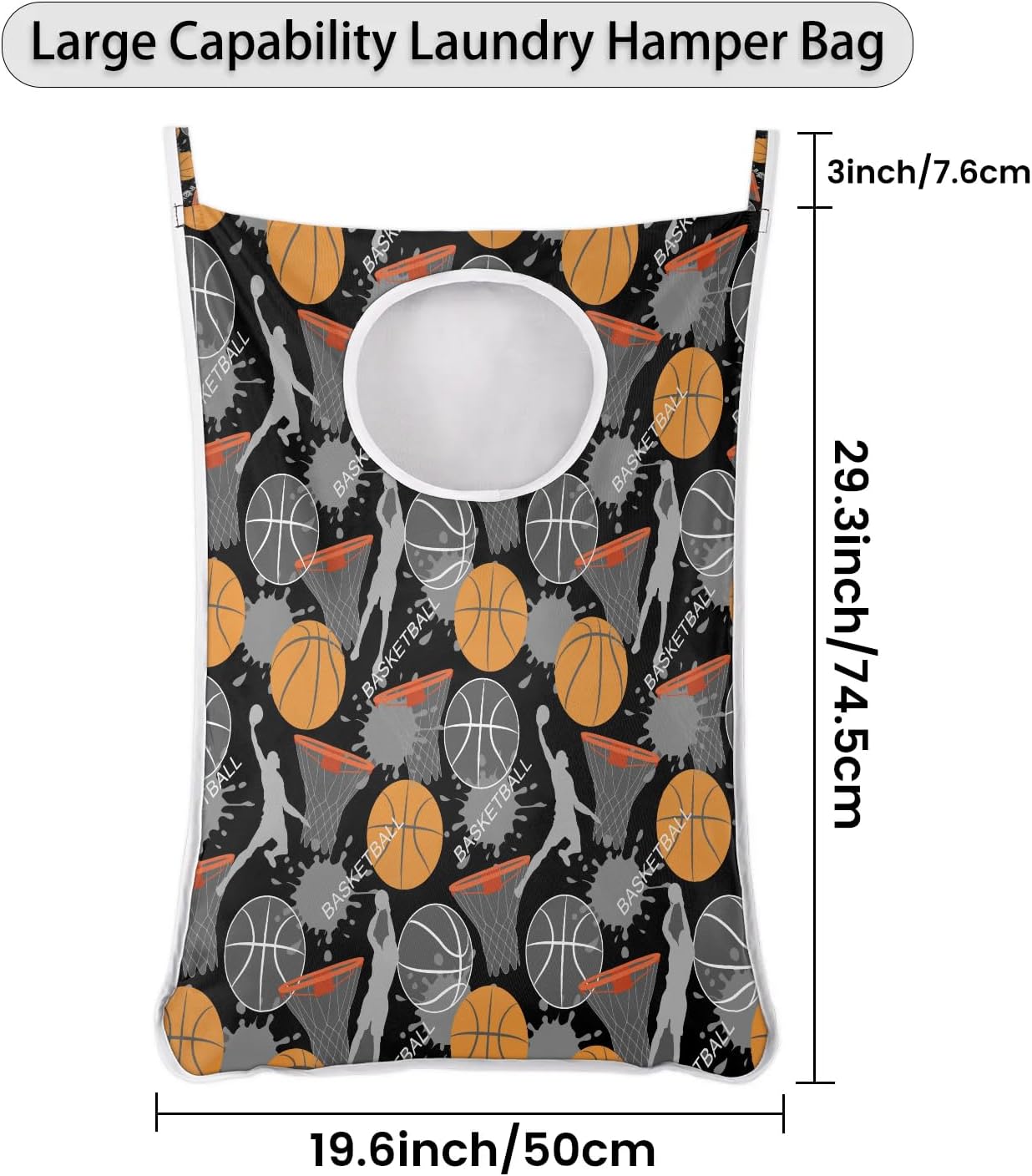 Ioracida Hanging Laundry Hamper