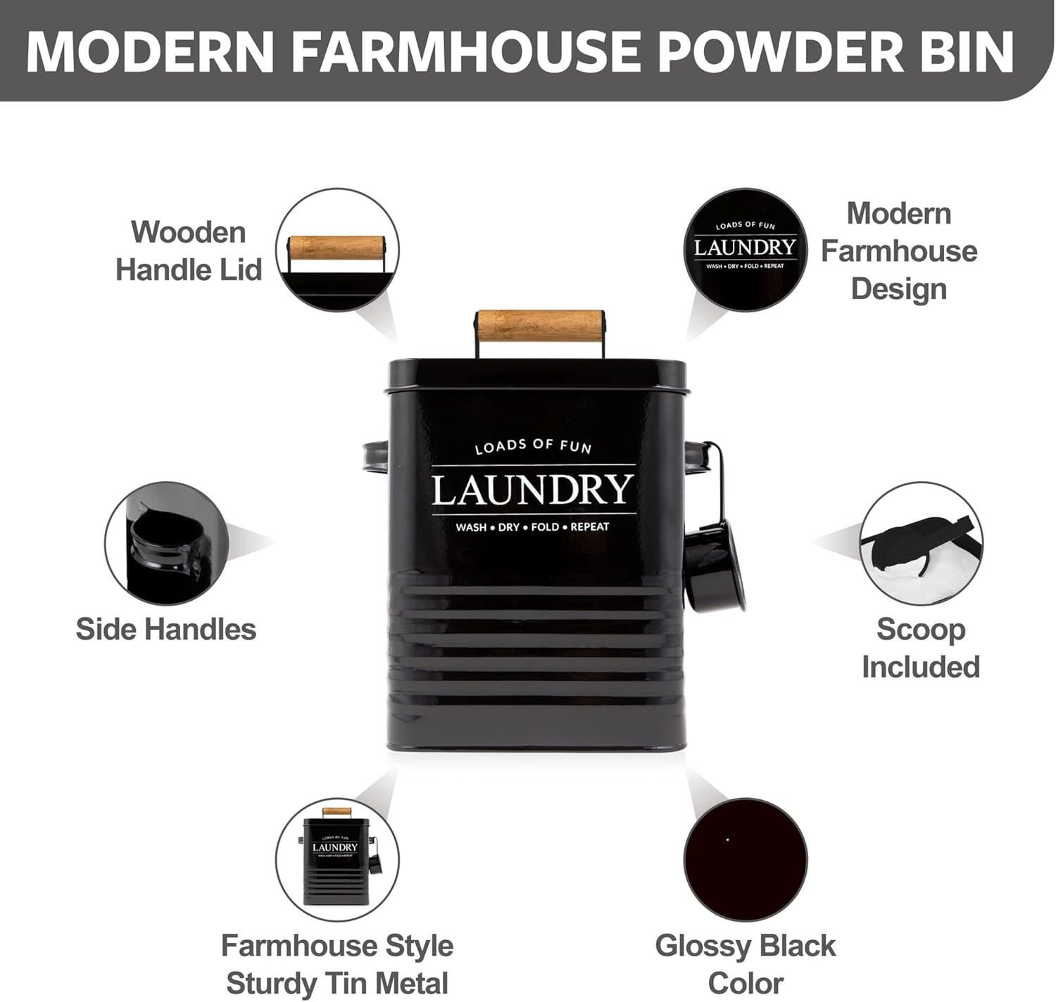 Modern Farmhouse Laundry Dispenser