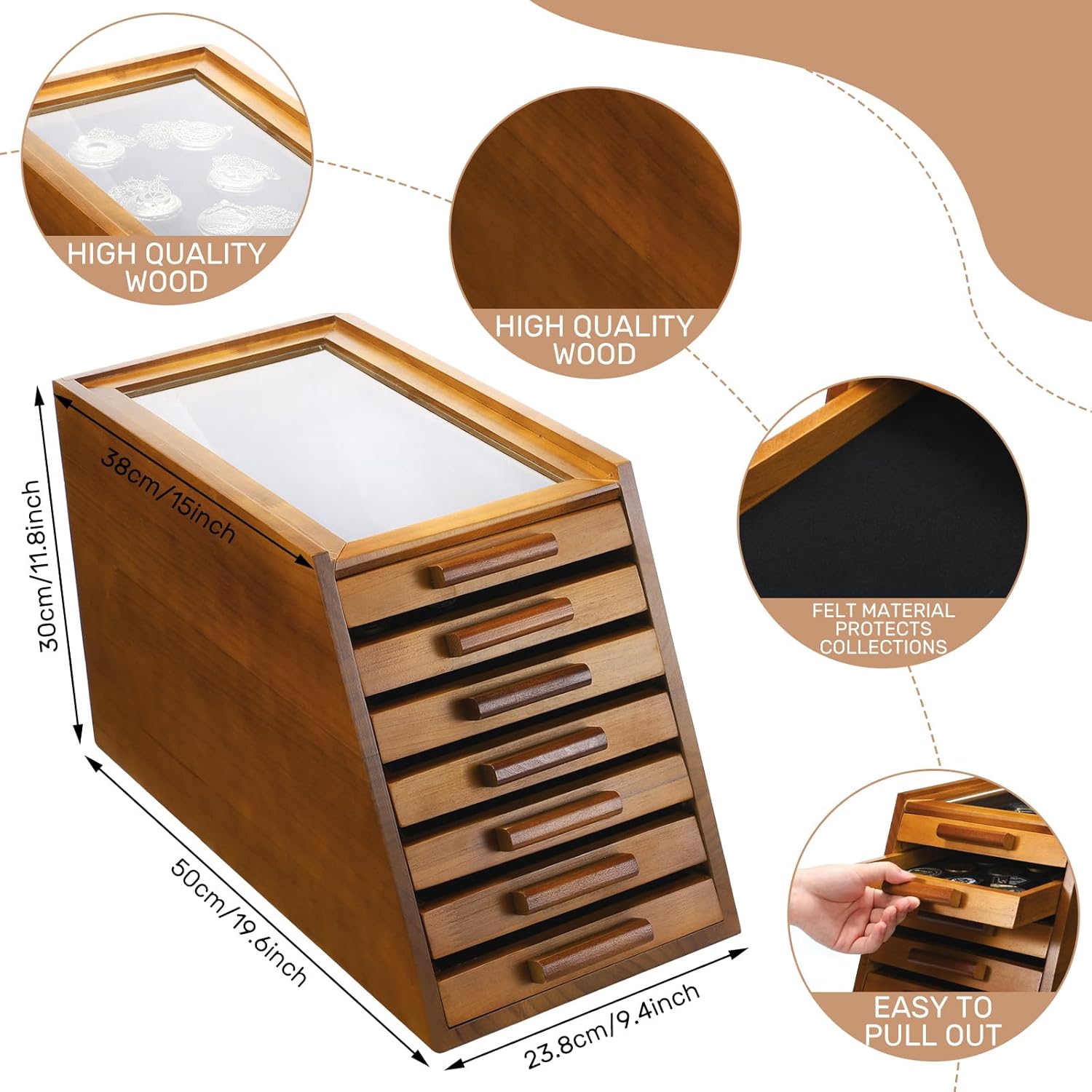 Elegant Display Case for Collectors