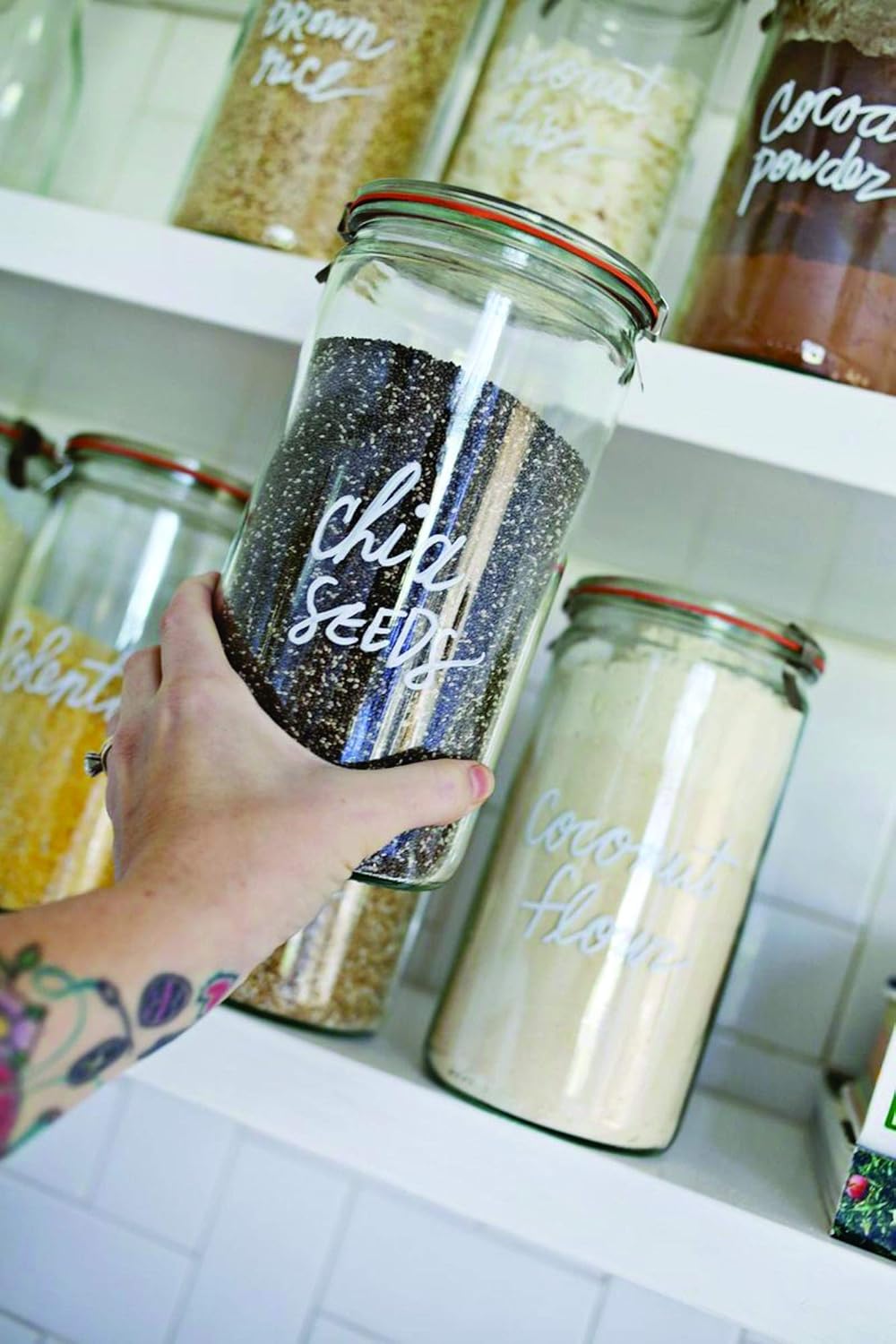 Weck Jar 15L Glass Jar with Airtight Lid