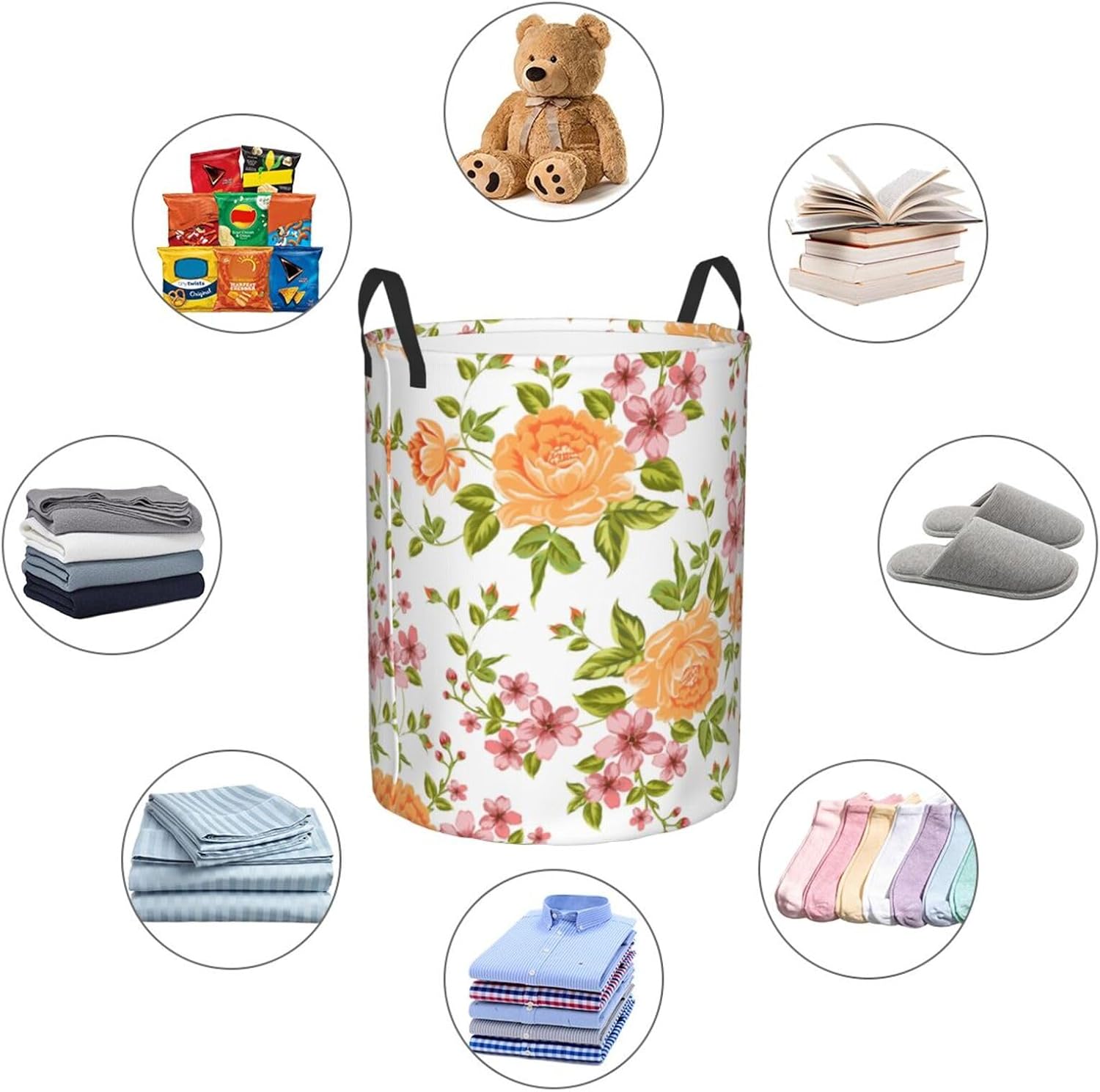 Perfect Collapsible Laundry Hamper for Bedroom and Living Room