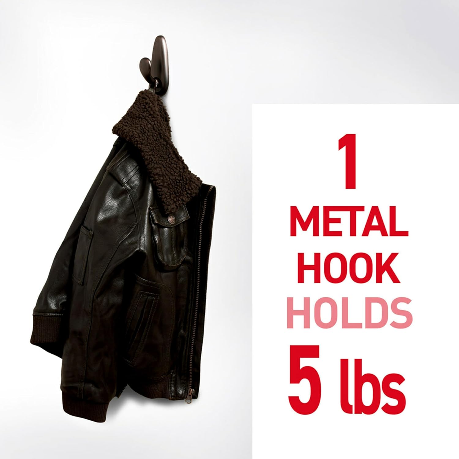 Command 5 LB Large Metal Hooks
