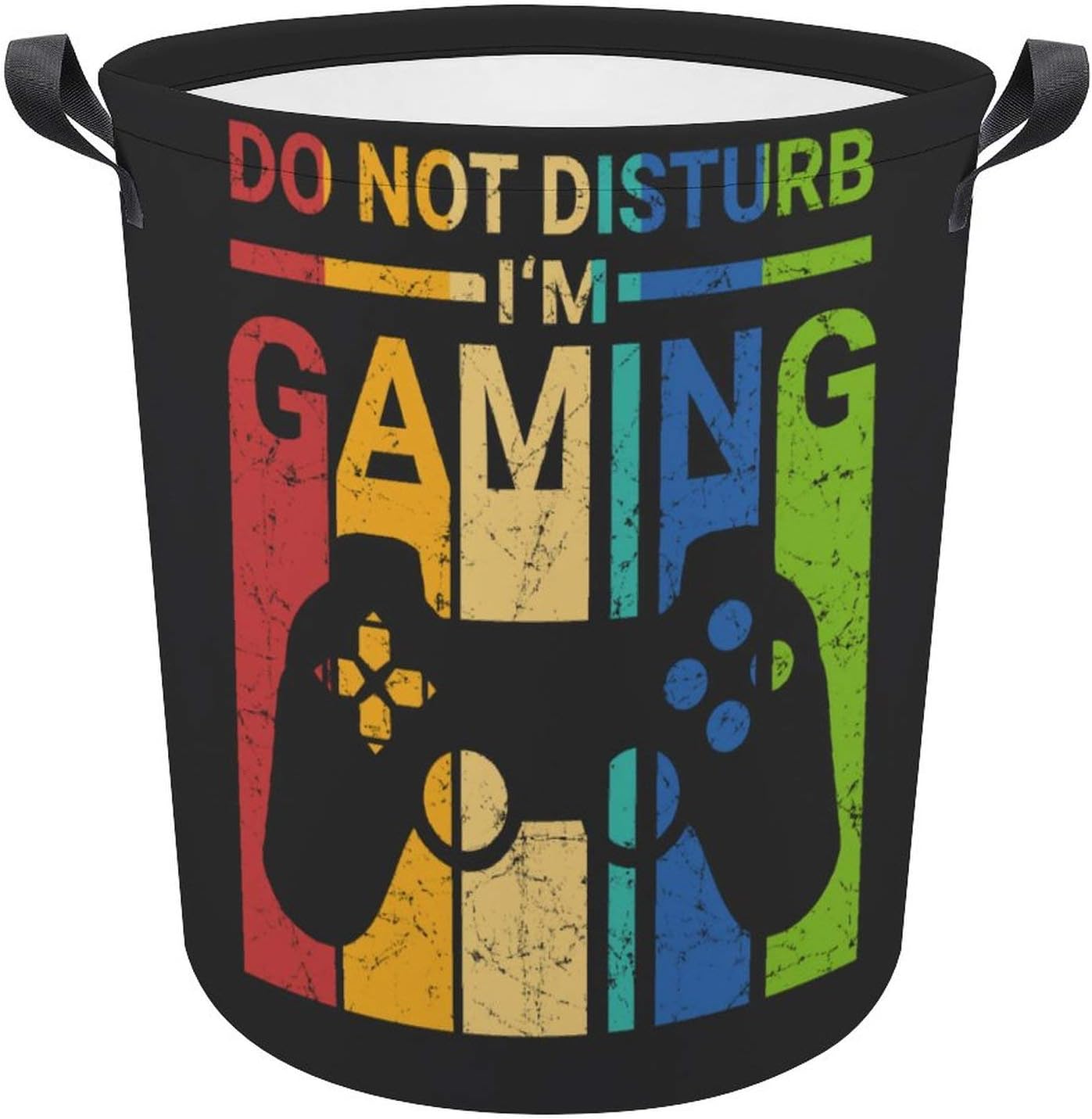 Retro Gamer Funny Laundry Basket