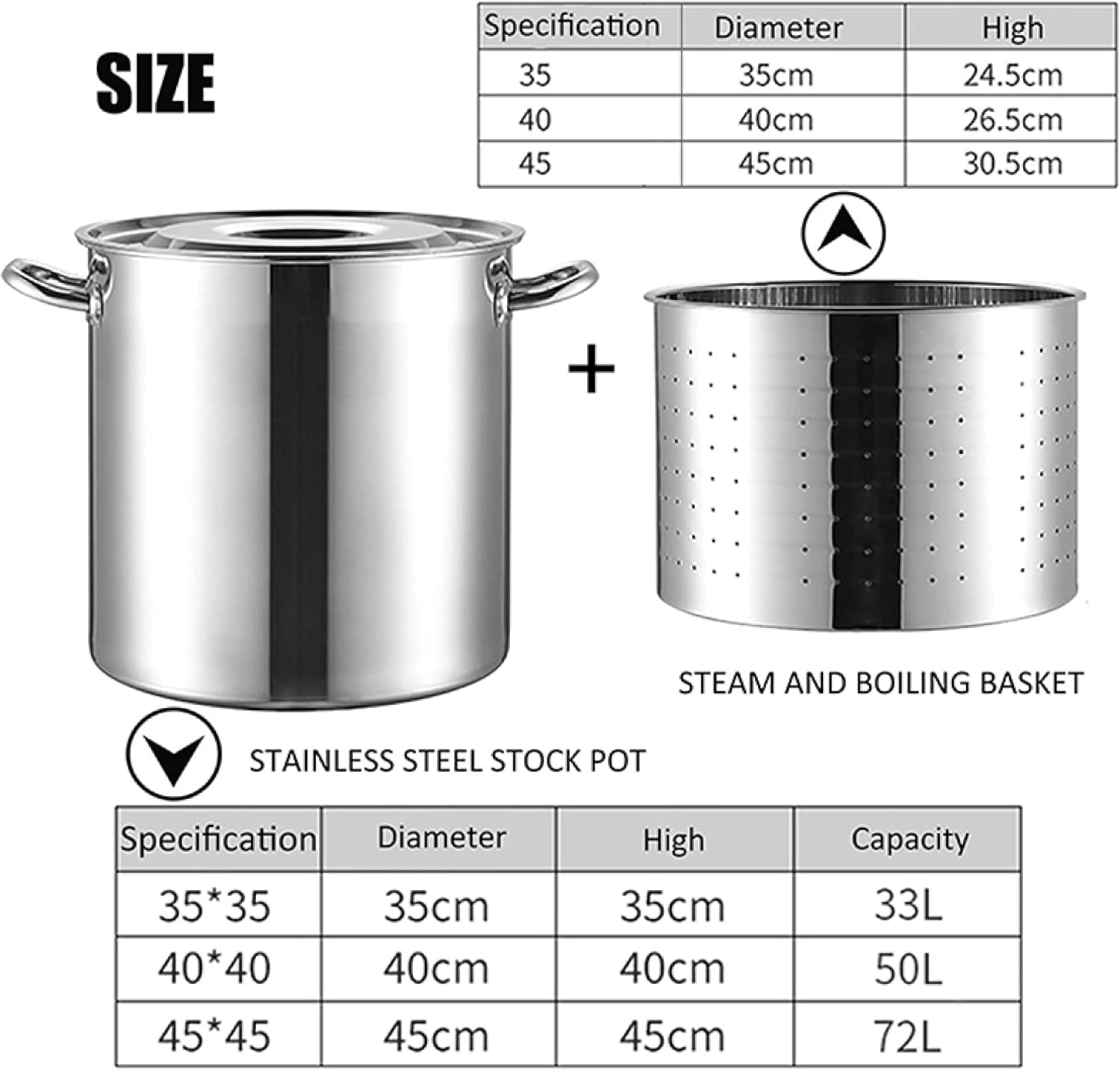 Upgrade Your Cooking with the AIZYR 45Qt Stainless Steel Stockpot