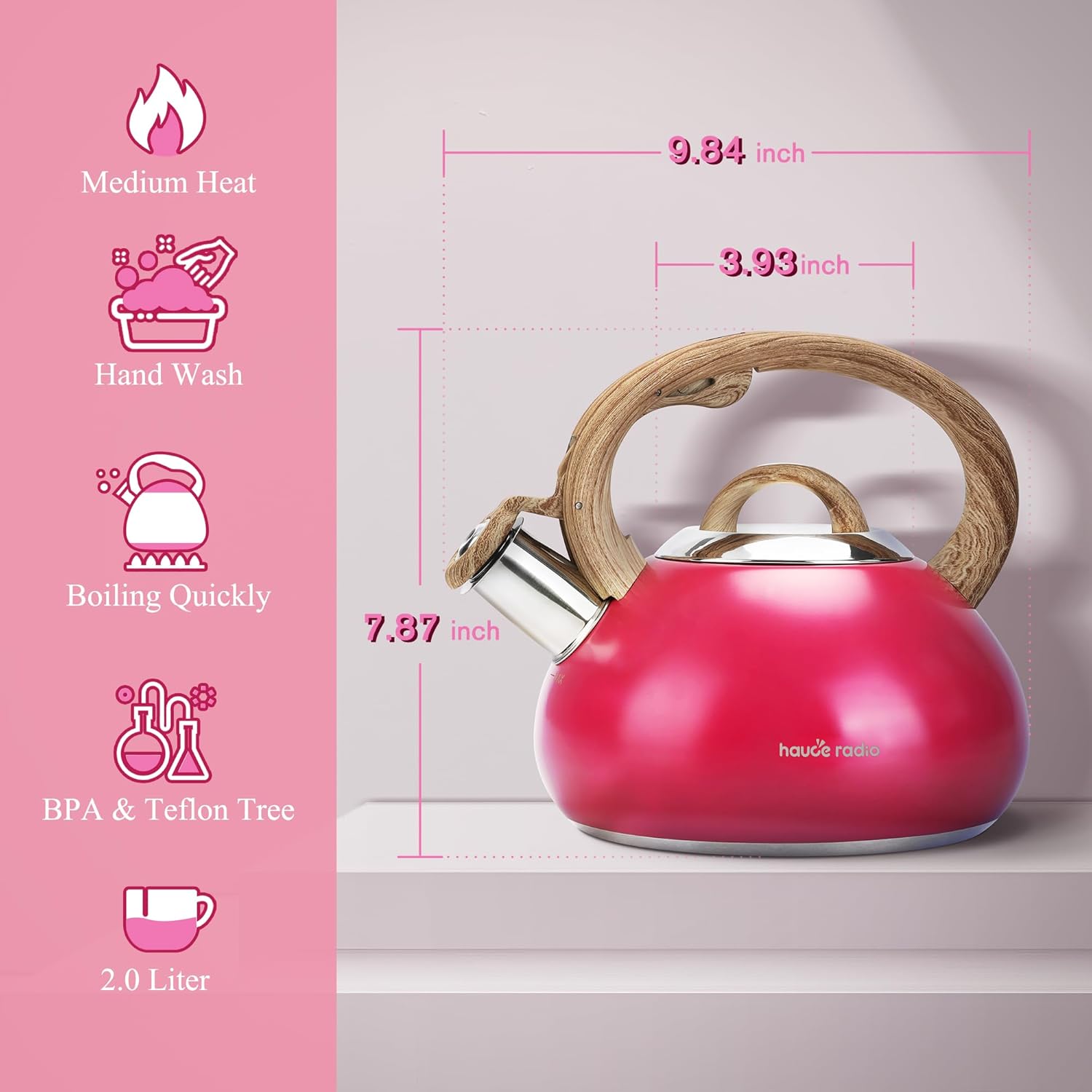 Hauce Radio Tea Kettle