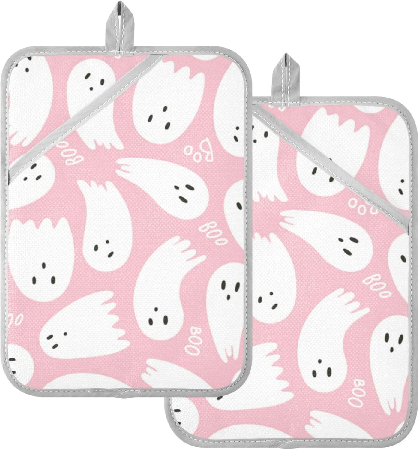 Linqin Heat-Resistant Potholders Set 2-Piece Perfect for Cooking Baking