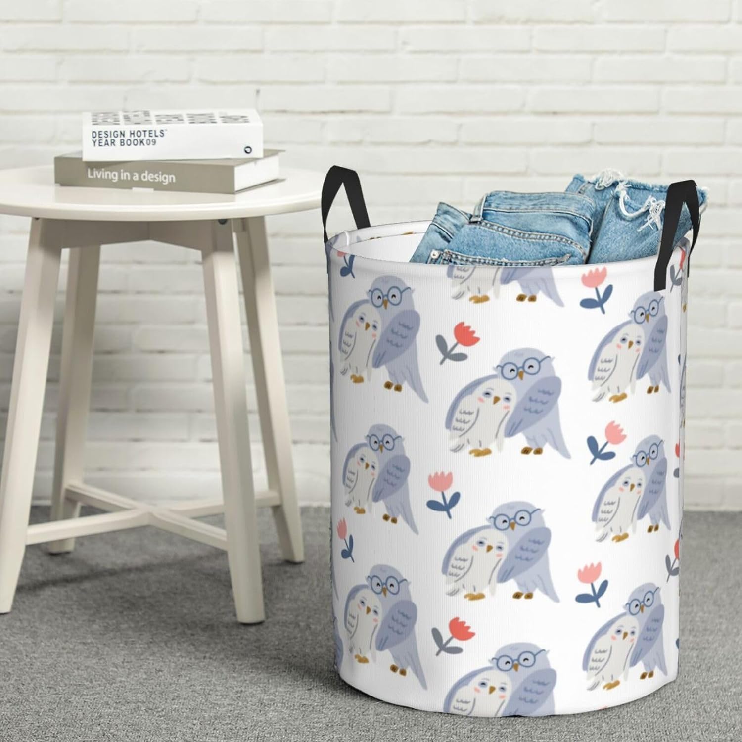 AFHYZY Owl Laundry Hamper
