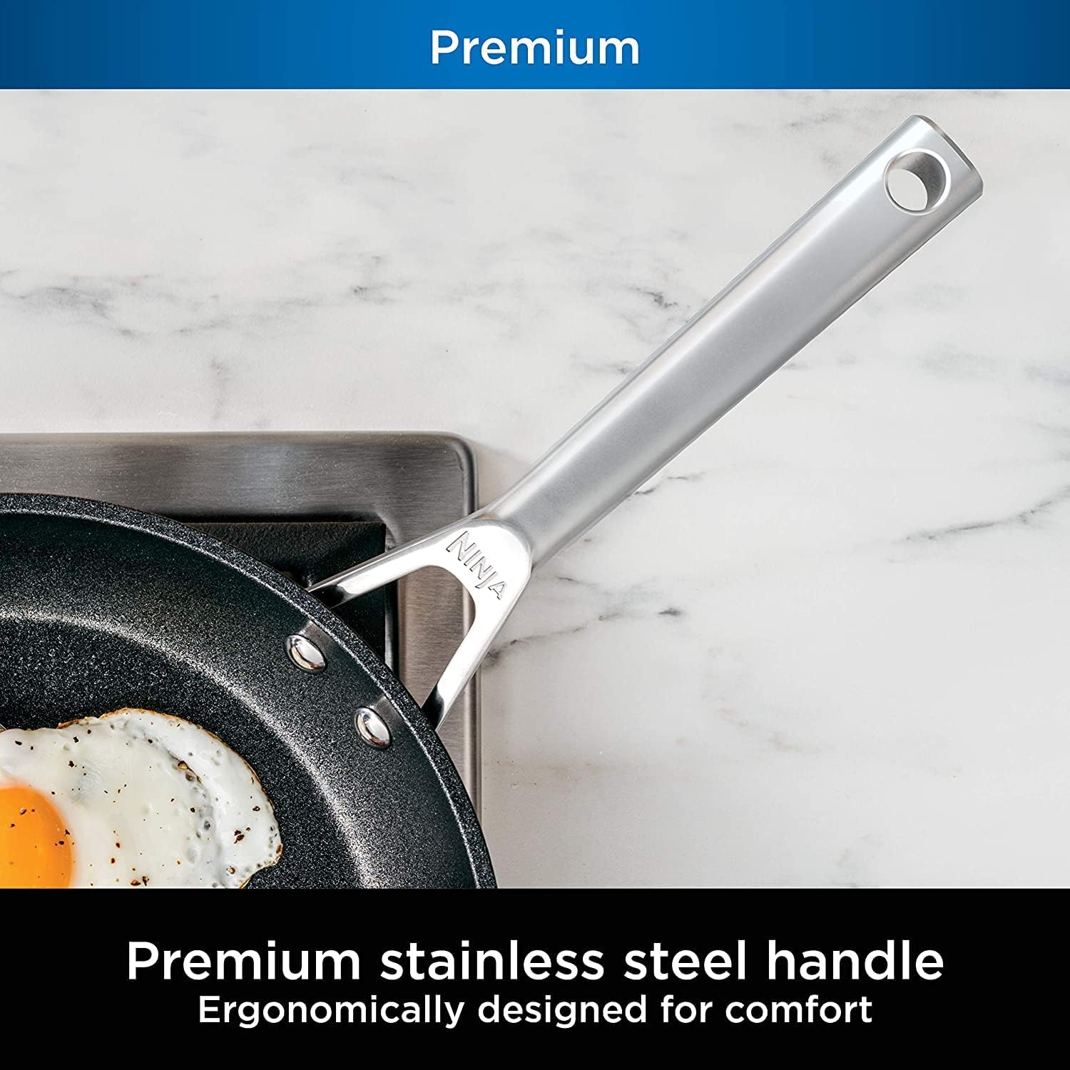 Ninja Foodi 14-Piece Premium Cookware Set Slate Grey
