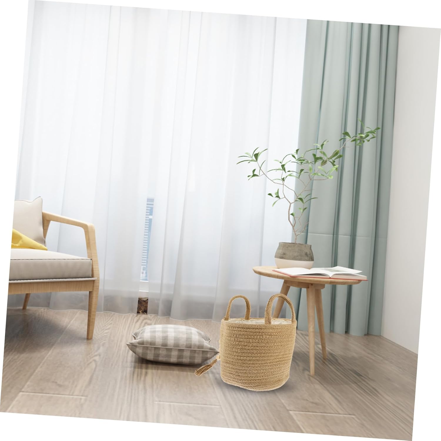 Stylish Functional Rope Laundry Basket
