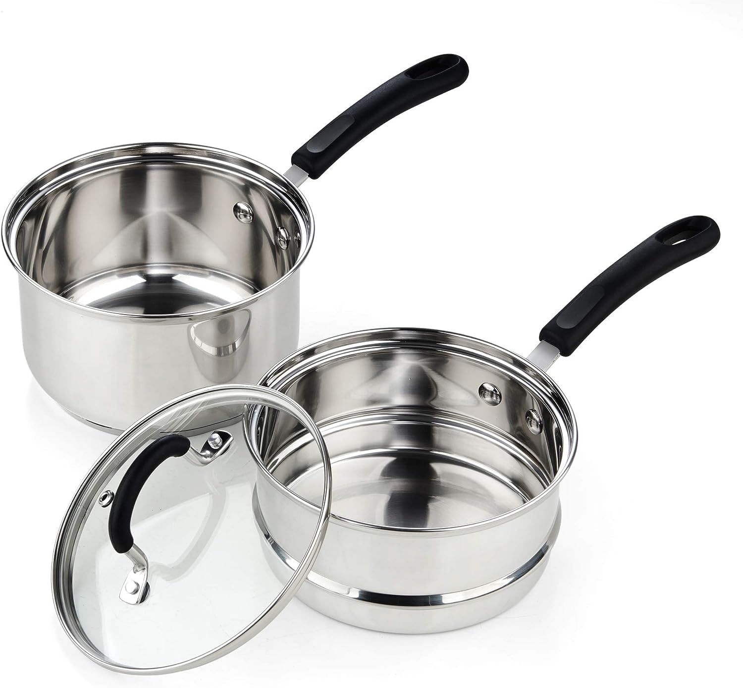 Cook N Home Perfect Double Boiler for Easy Melting Cleaning