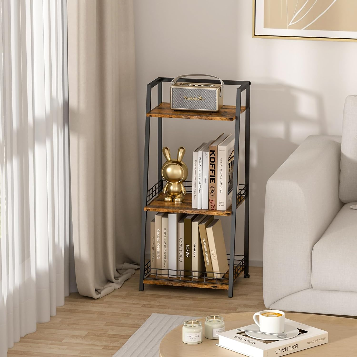 3-Tier Retro Storage Shelf