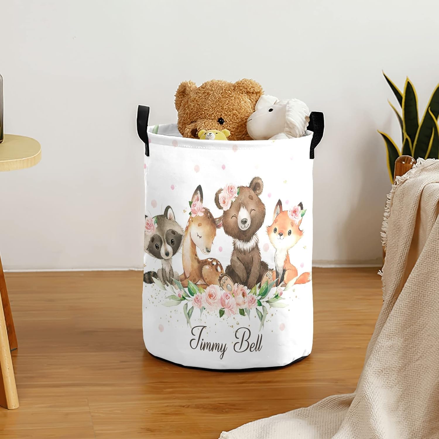 Personalized Water Resistant Foldable Laundry Hamper