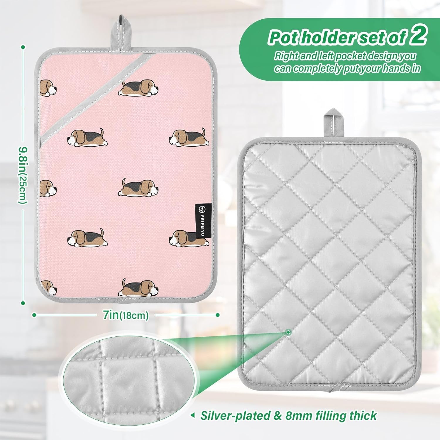 Potholder Set for Cooking