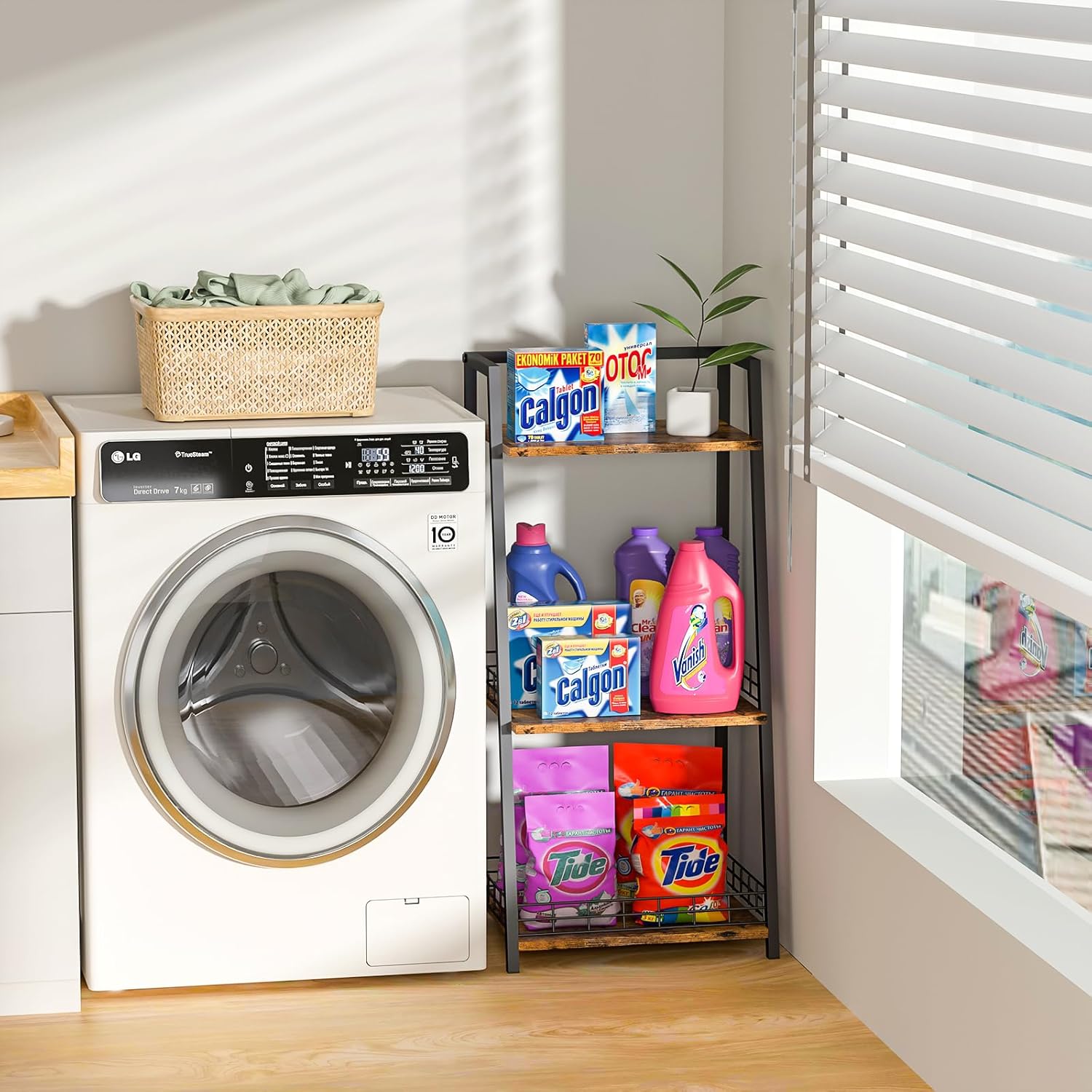 3-Tier Retro Storage Shelf