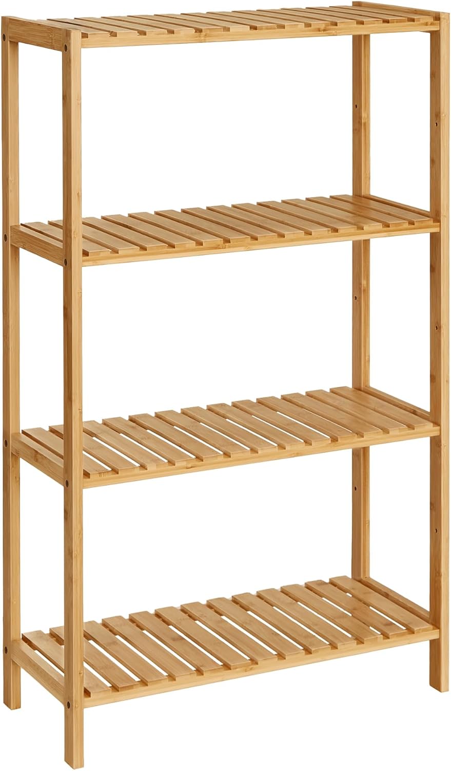 4 Tier Bamboo Storage Rack