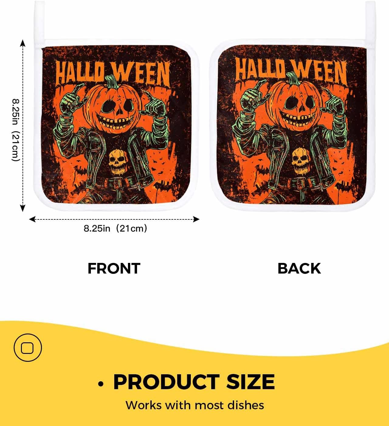 Boanket Halloween Pot Holders 5 Pack