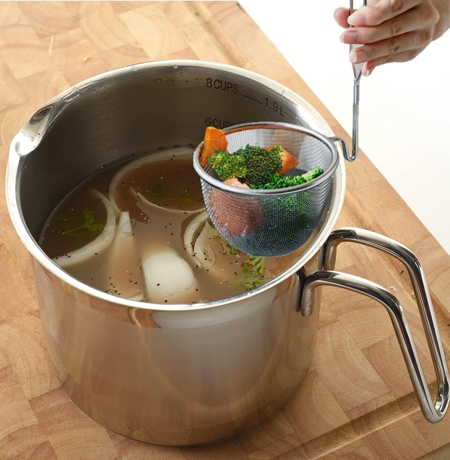 iKito 8-Cup Saucepan Set with Glass Lid