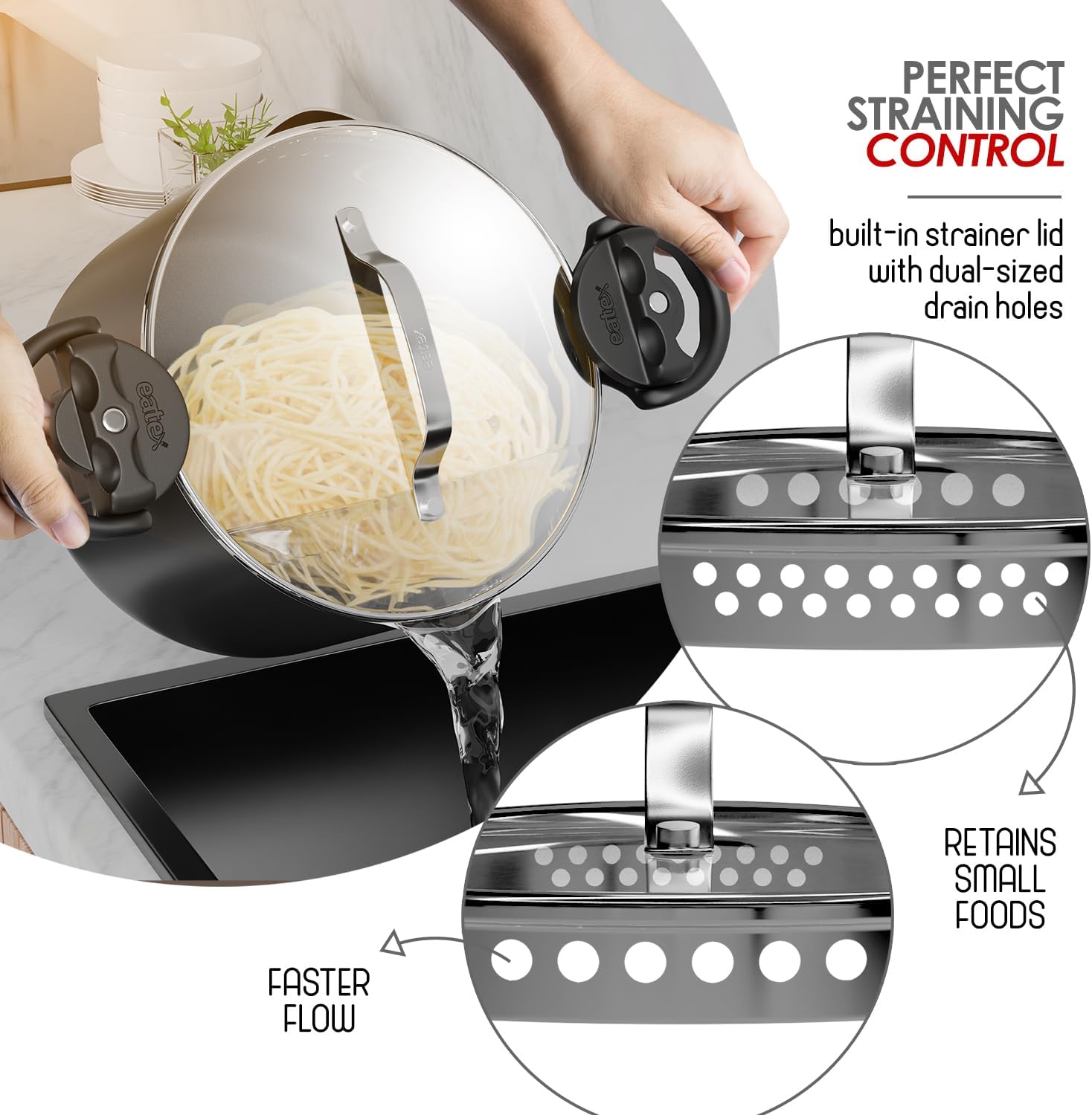 EATEX Pasta Pot