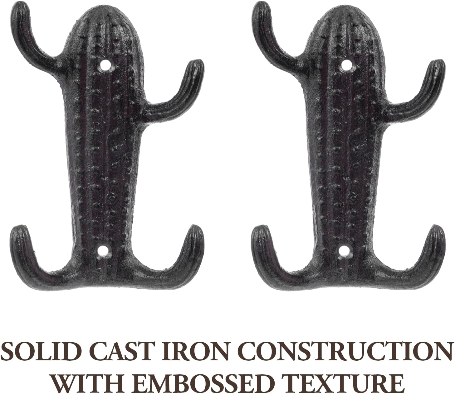Vibrant Southwestern Cast Iron Coat Hooks