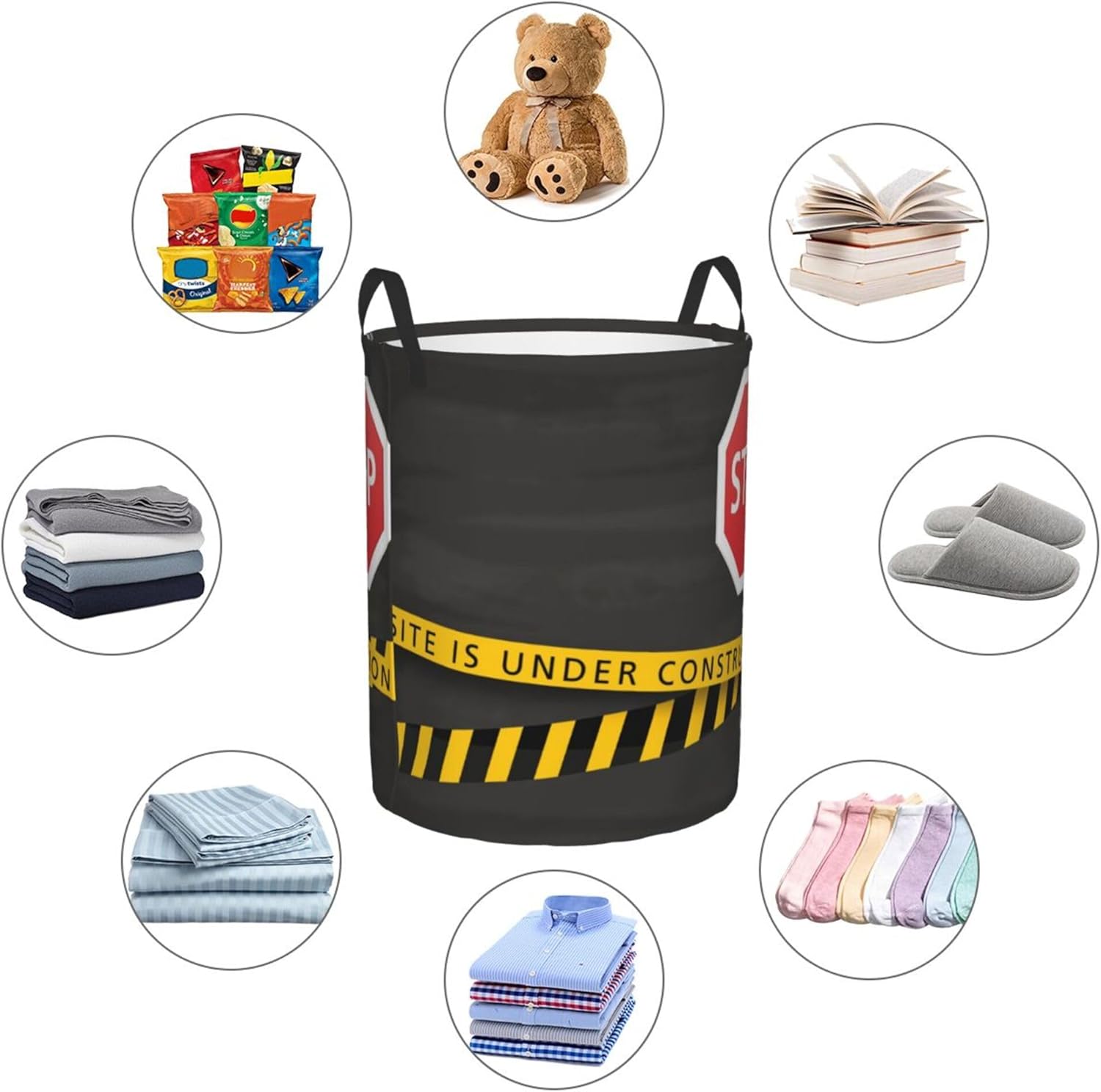 Collapsible Laundry Basket with Handle Dbs Essential Storage Solution
