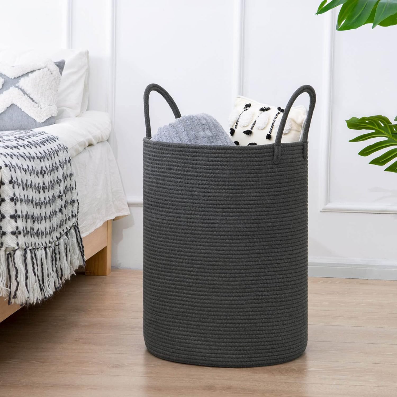 Organize Your Laundry with this Soft Durable nursery living room hamper