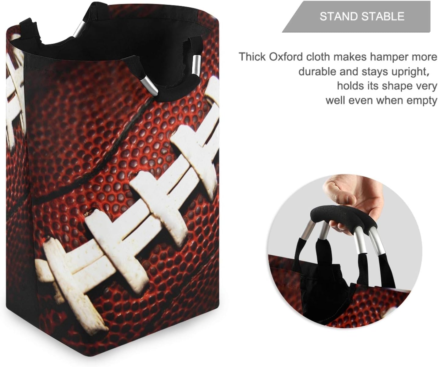 Stylish Large Collapsible Laundry Basket