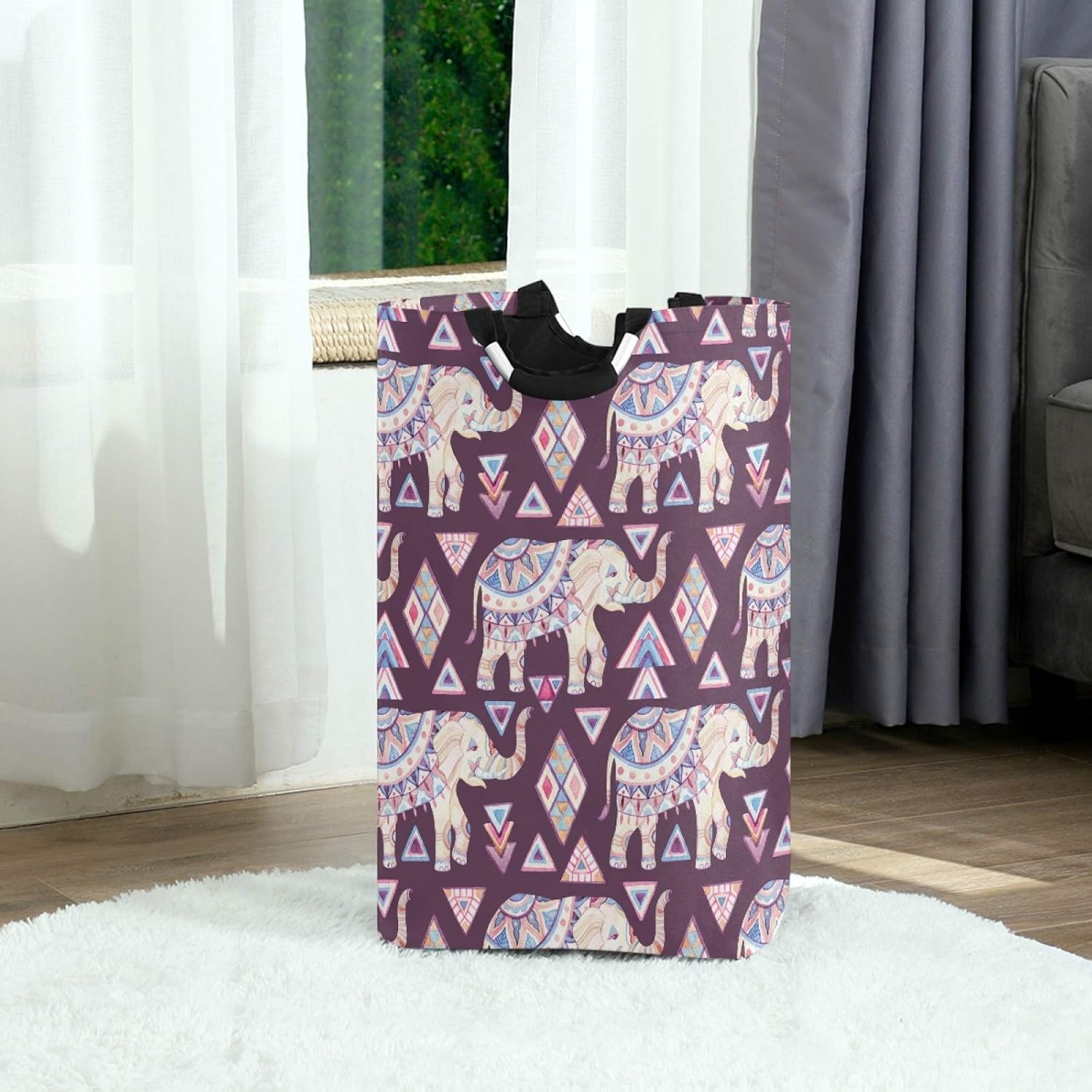 Sused laundry hamper with elephant design