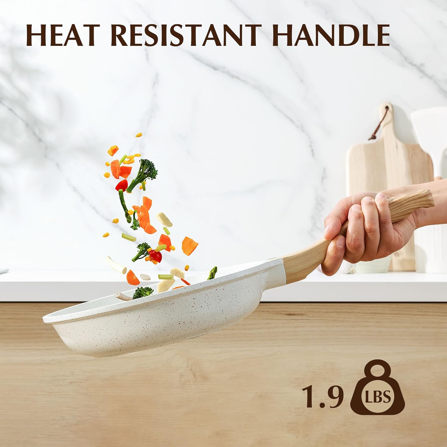Adjustable Weight Silica gel Cooking Pan