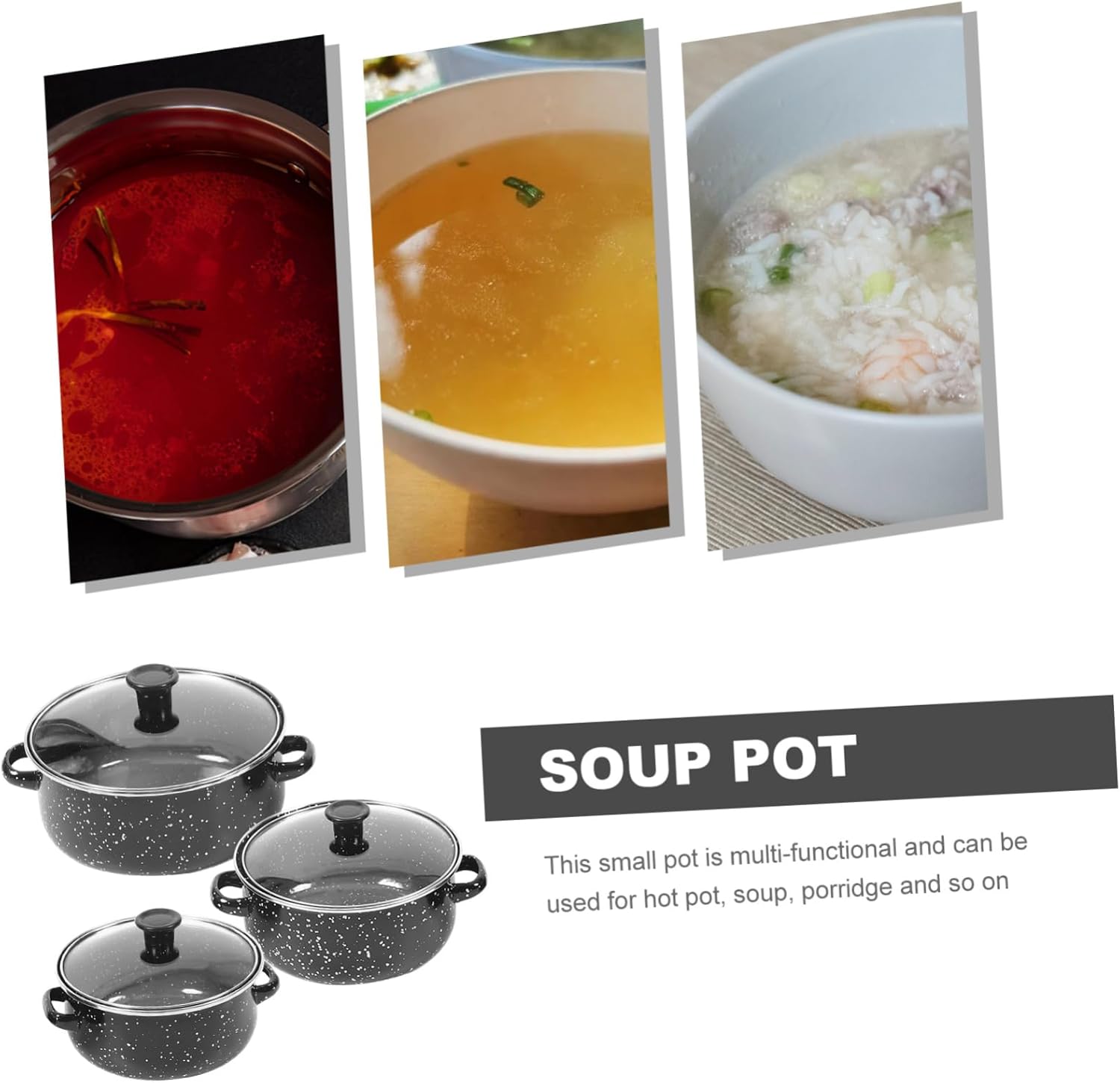 Sturdy Kitchen Essential Set with Dual Handles for Easy Cooking