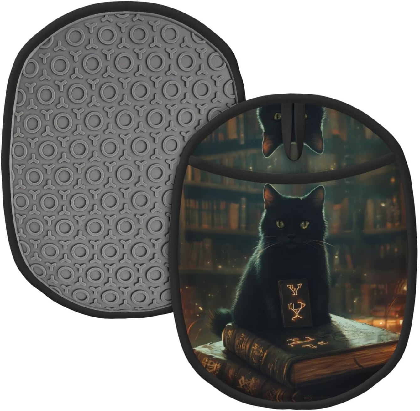 Halloween Cat Potholders