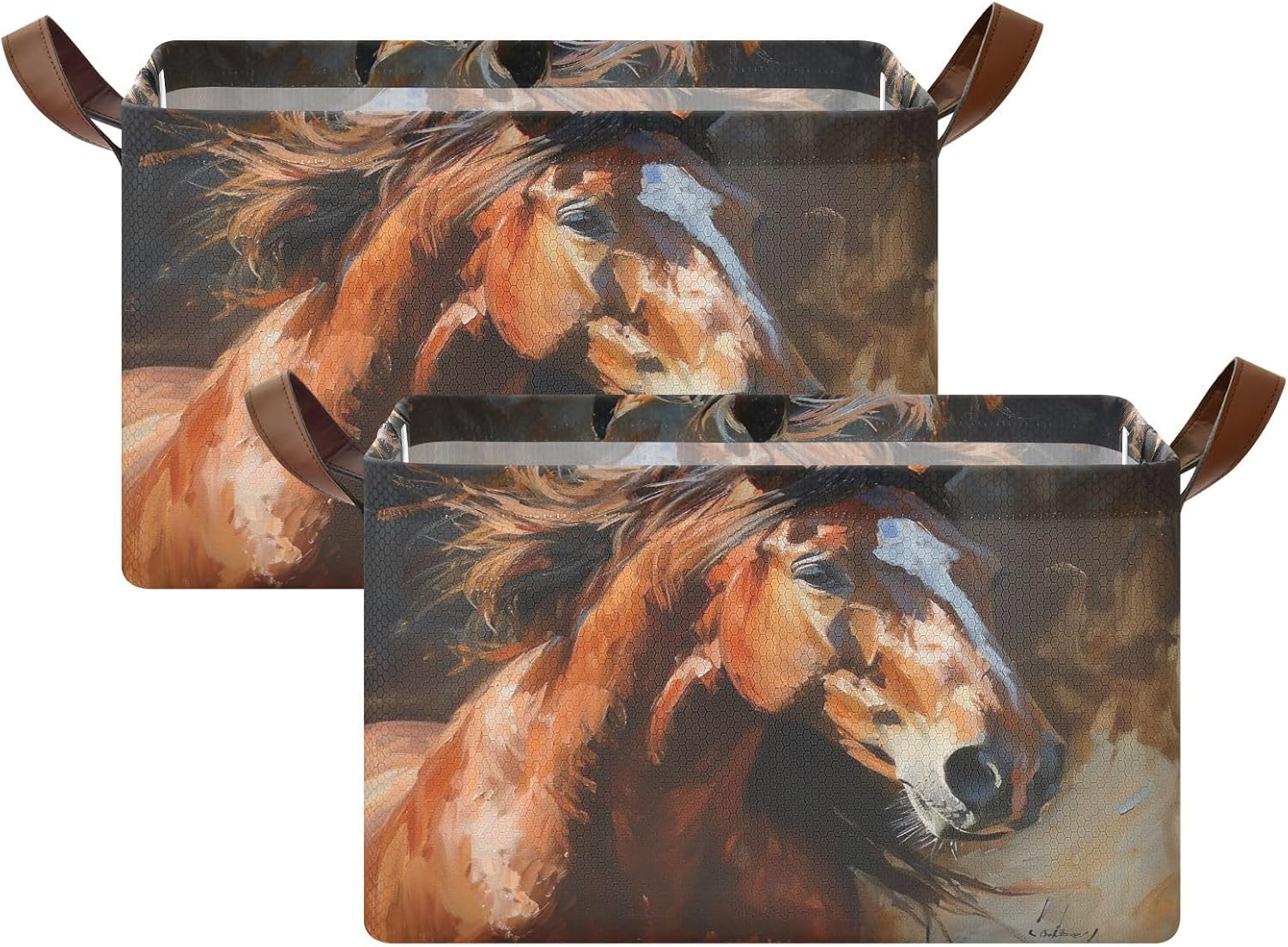 Horse Storage Basket - 32L Large