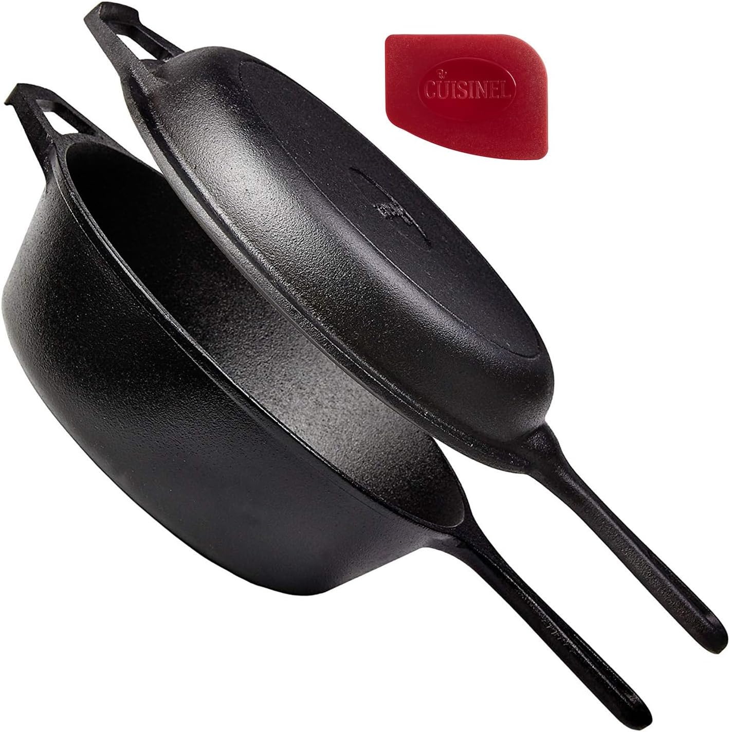 Cast Iron All-in-One Pan with Lid