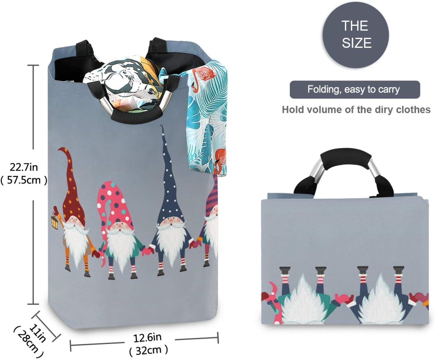 Susiyo Foldable Laundry Basket with Handles