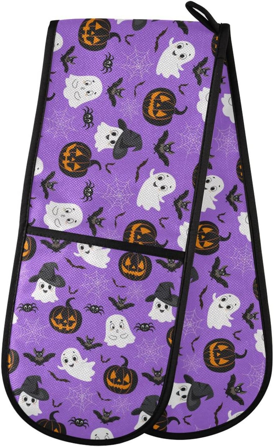Halloween Spooky Double Oven Mitts