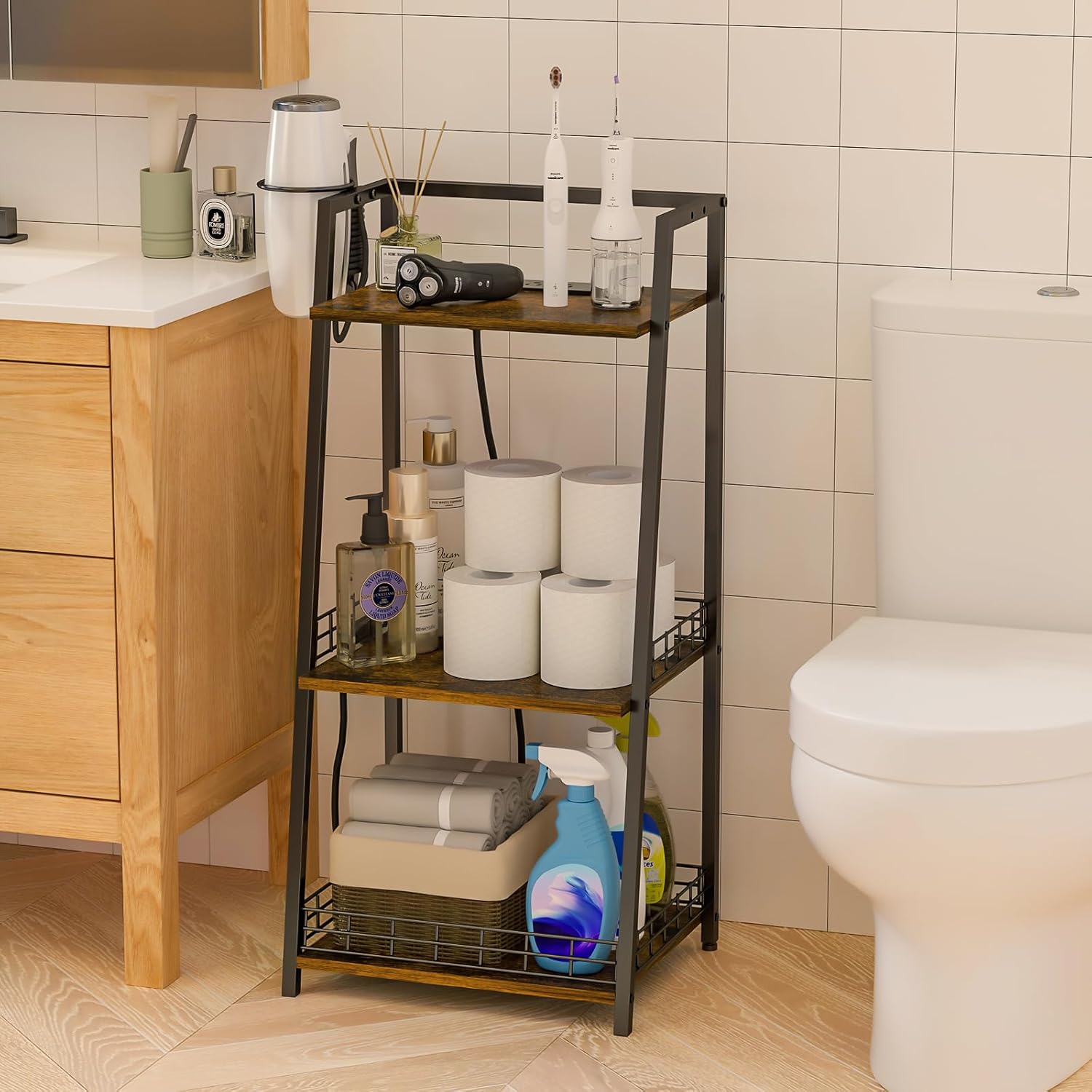 Bathroom Organization Station