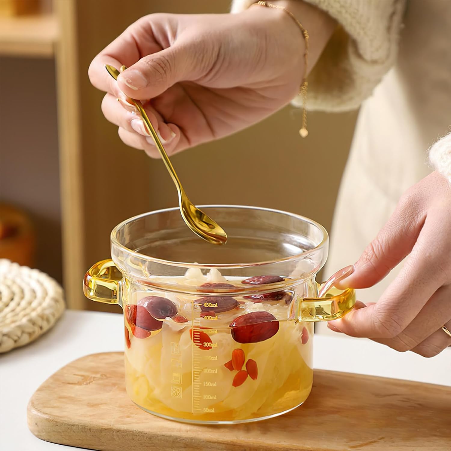 PrettyZoom Glass Saucepan