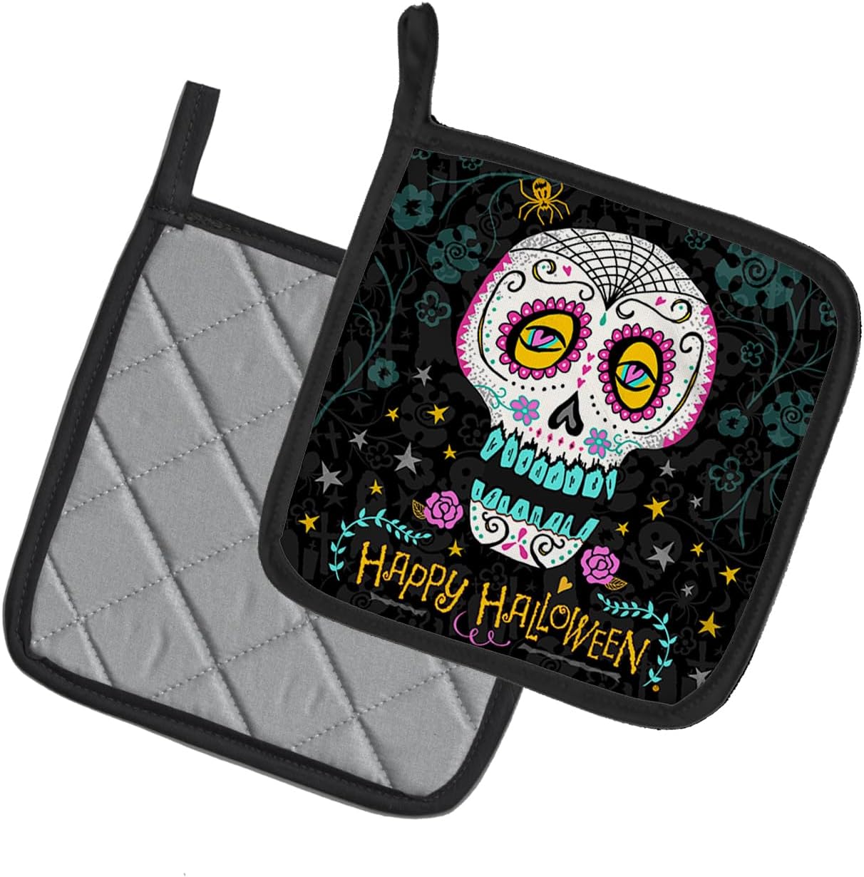 Oven-Proof Heat-Resistant Pair of 75x75 Pot Holders