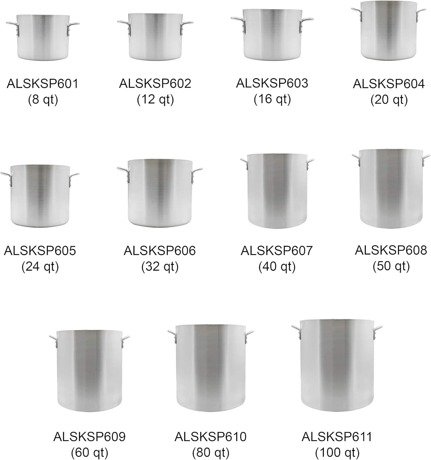 Sturdy 50 Quart Aluminum Stock Pot