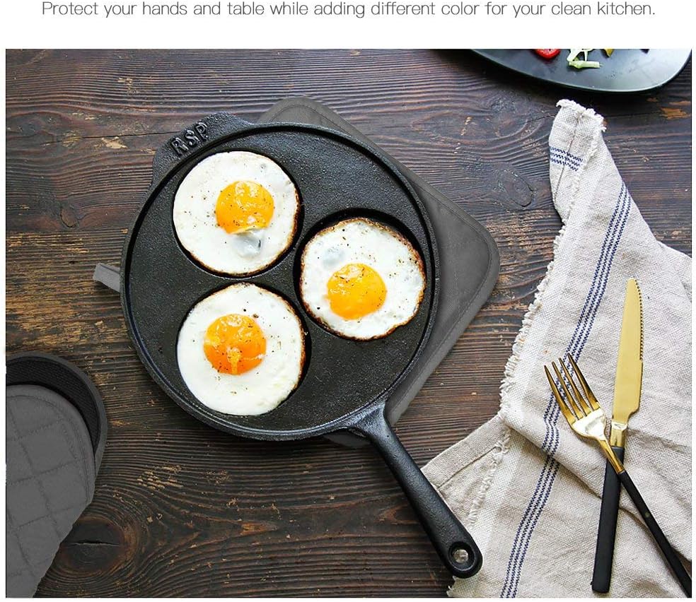 2-Piece Heat-Resistant Oven Pads for Baking Cooking