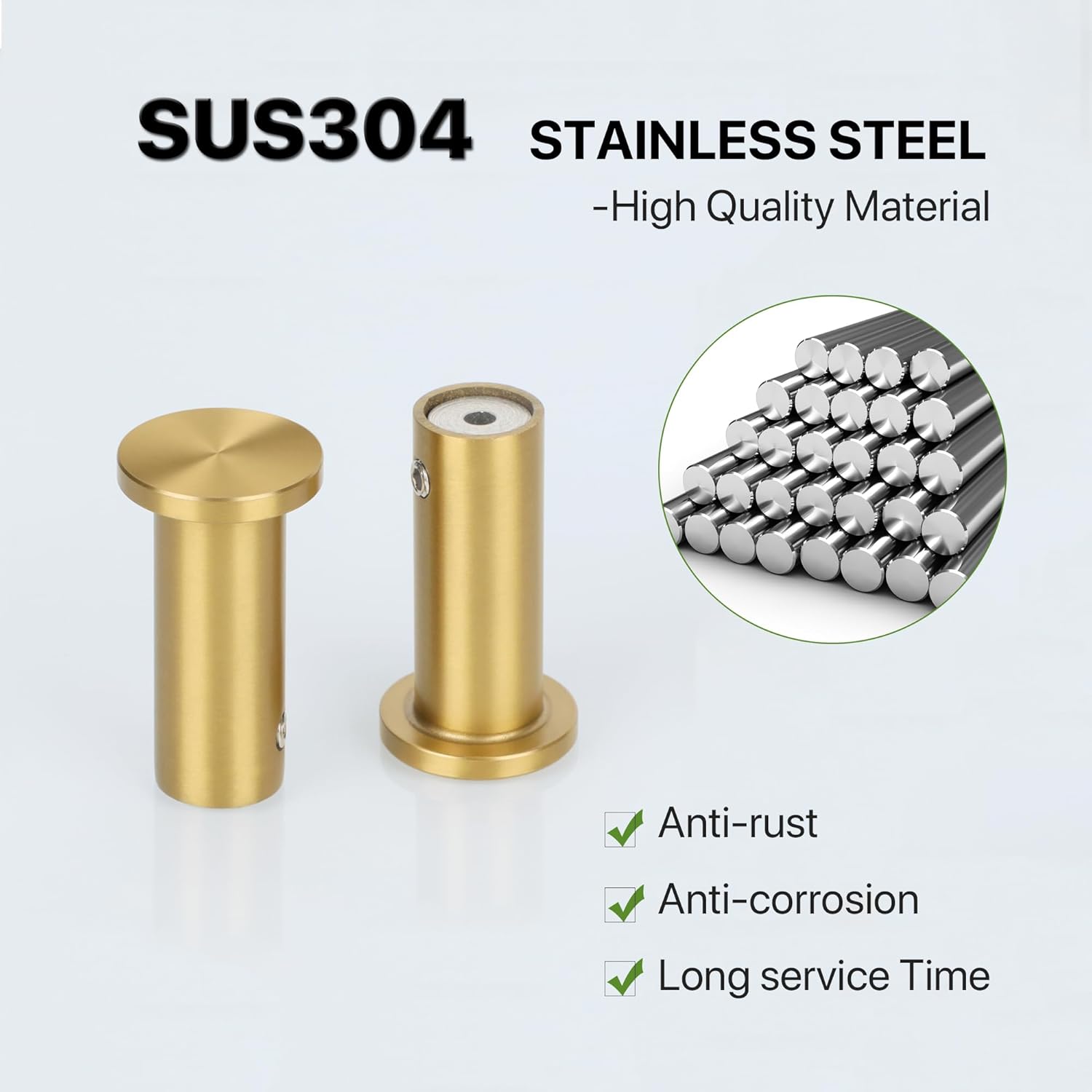 Durable Gold Coated Towel Hook for Bathroom Organization