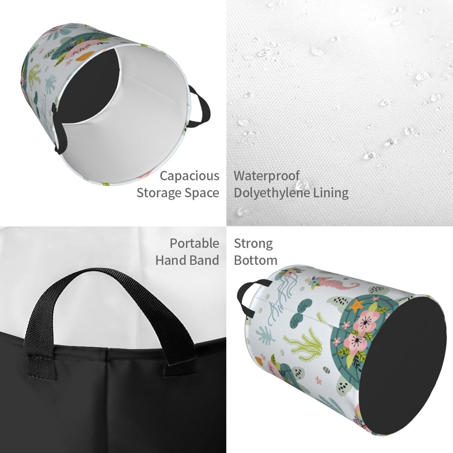 Turtle Laundry Hamper