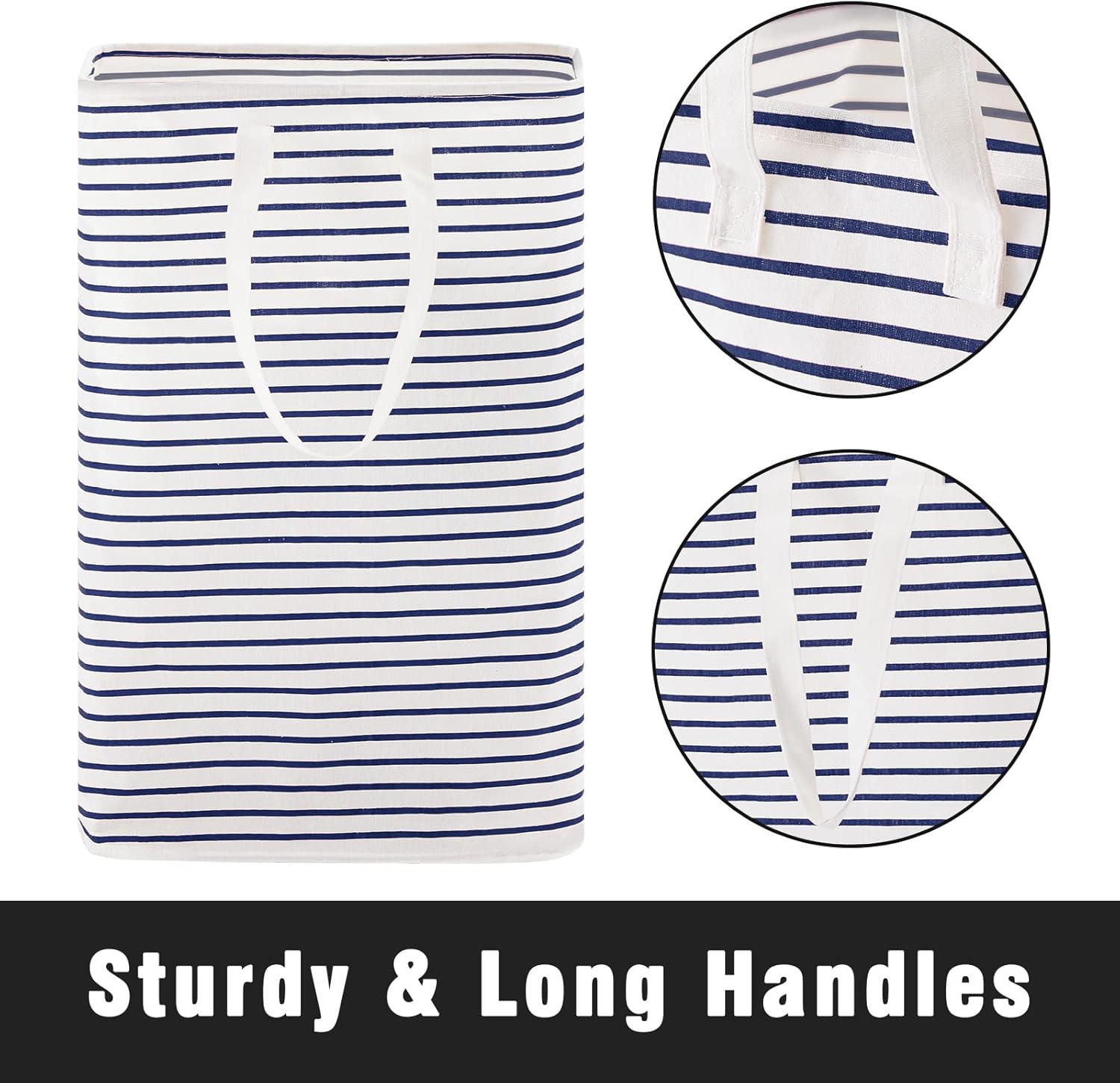 TechMilly 72L Large Collapsible Laundry Basket Freestanding Clothes Hamper
