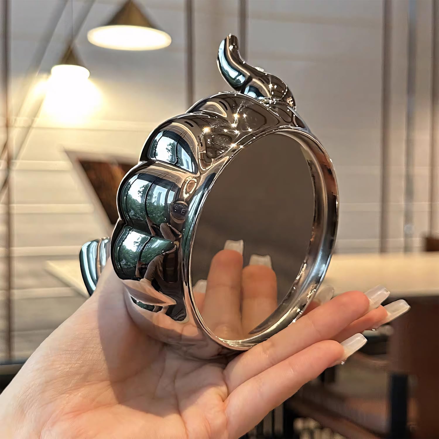 Pumpkin-Style Stainless Steel Tea Kettle Small Durable for Coffee Tea