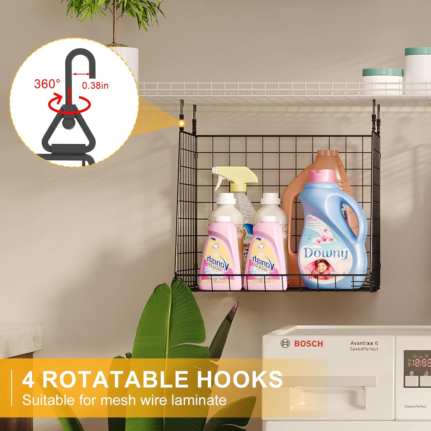 Stay Organized with the Sonyabecca 4-Pack Laundry Basket Set