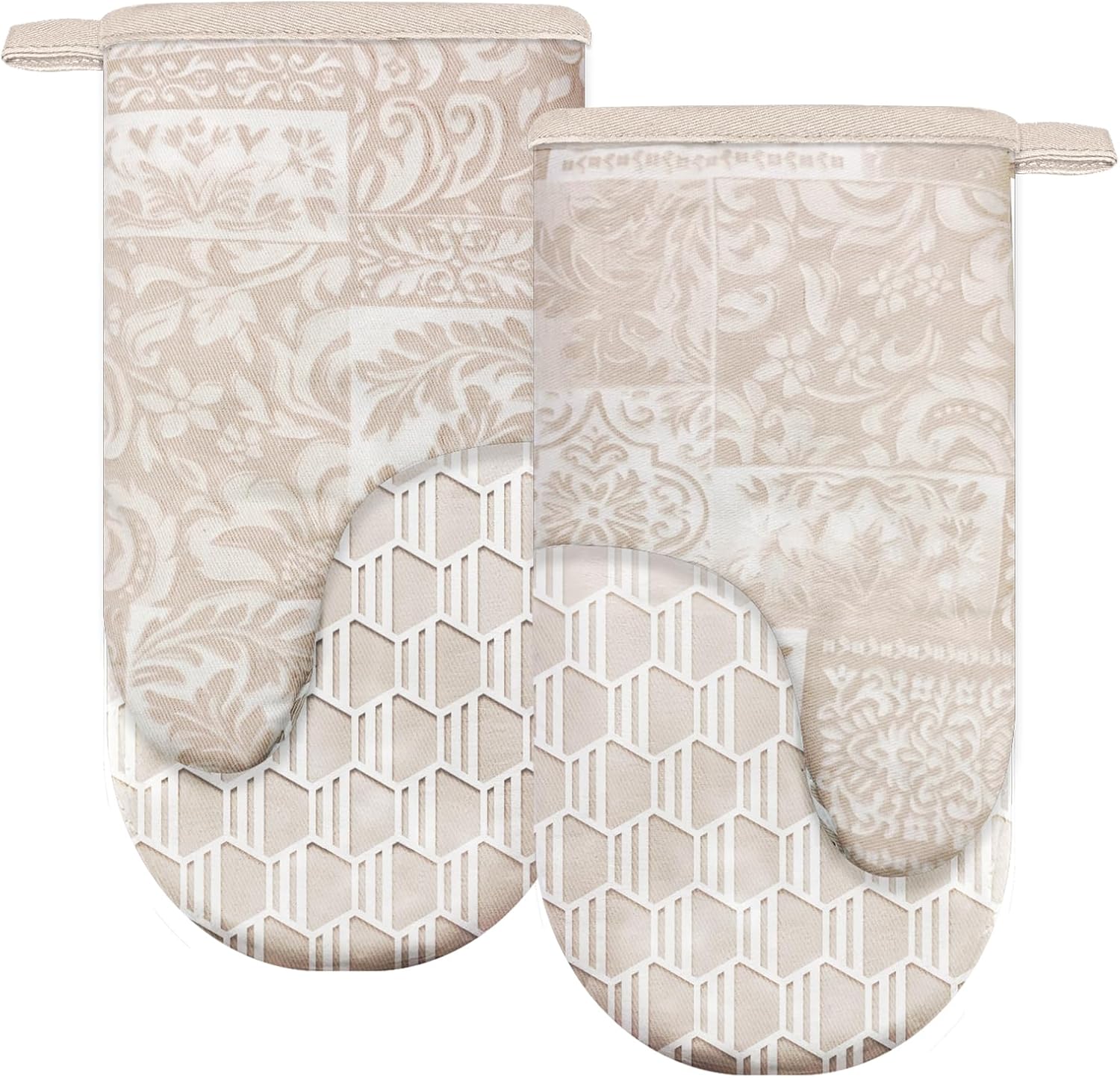 Alselo Heat-Resistant Oven Mitts Set of 2