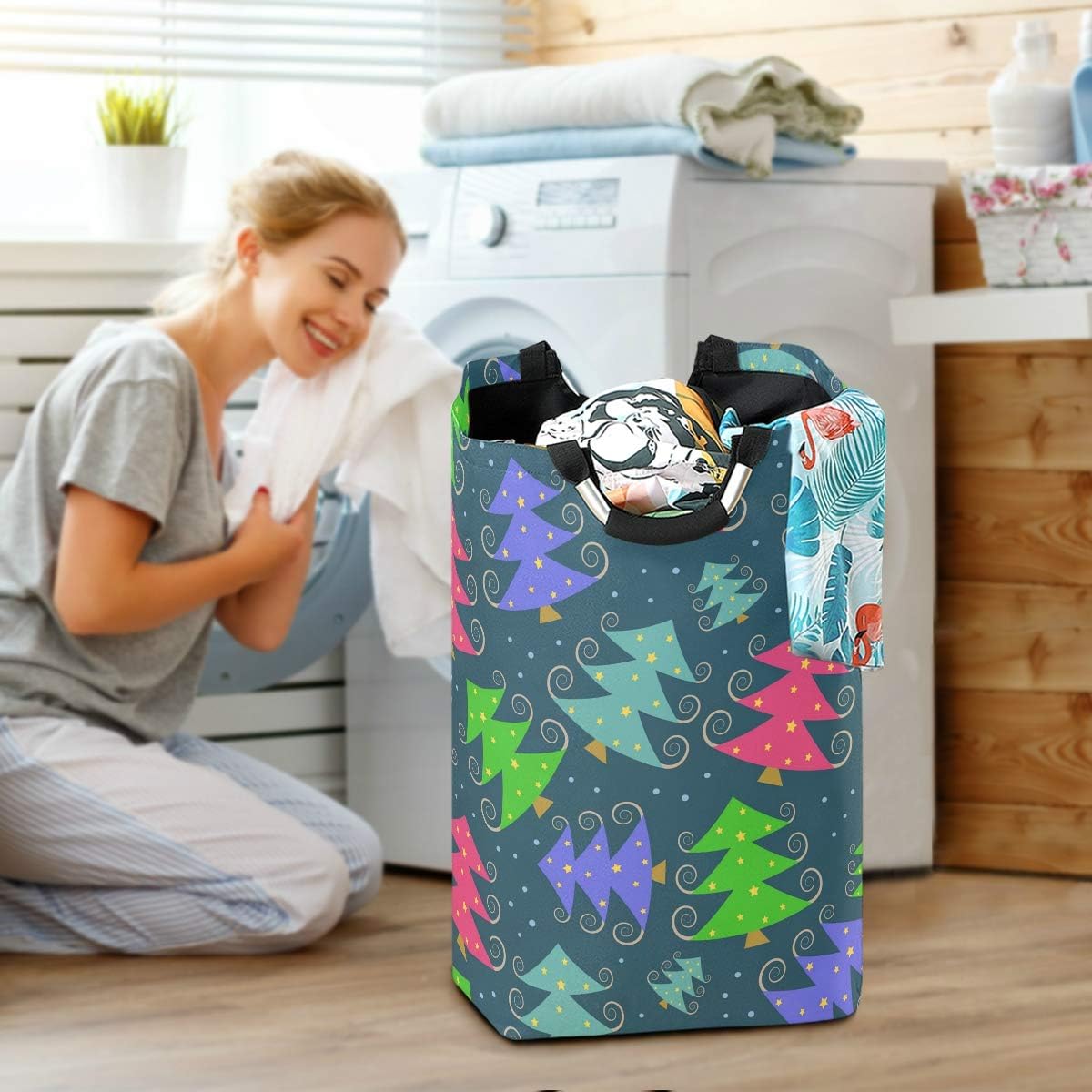 Perfect Large Collapsible Laundry Basket for Organization Storage